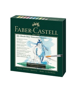 Faber Castell Albrecht Dürer Suluboya Markör 10 Renk 
