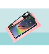 Samsung Galaxy A40 A 405 Uyumlu FULL KASA Arka Kapak Batarya Kapağı - SİYAH