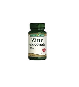 Nature's Bounty Zinc Gluconate 10 mg 100 Tablet