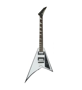 Jackson 2910127577 Js Series Rhoads Js32t Elektro Gitar (white With Black Bevels - Egzotik Klavye) Js Serisi İkonik Rhoads Kasa Beyaz/siyah Çerçeve Ve Sabit Köprü