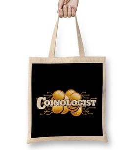 Numismatics Coinologist Coin Collecting Hobby Bez Çanta Uzun Saplı