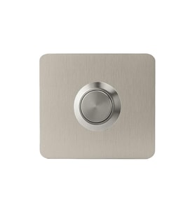 LOCKWAY Paslanmaz 304 Kare Zil butonu 52x52mm