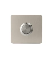 LOCKWAY Paslanmaz 304 Kare Zil butonu 52x52mm