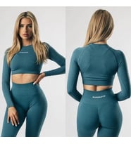 Alphalete Uzun Kollu Crop