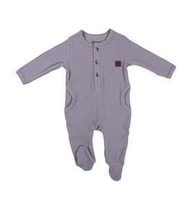 AD13385 Erkek Bebek Tulum 1-3/3-6/6-9 AY (Bej)