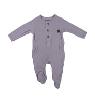 AD13385 Erkek Bebek Tulum 1-3/3-6/6-9 AY (Bej)