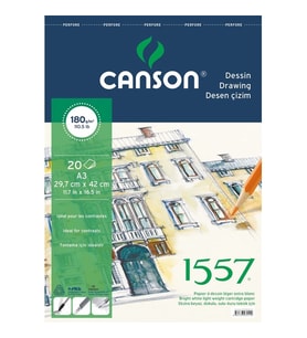 CANSON A3 1557 RESİM VE ÇİZİM DEFTERİ 180GR. 20 YP. FCNS18020A3US