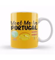 Funny Travel Portugal Gift design Lover Trippin Wanderlust Journey Adventurer Vacation Kupa Bardak Porselen