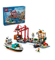 Lego City Yük Gemili Liman 60422 (Çok Renkli)