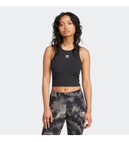 adidas IW5736 ESS RIB TANK Kadın T-Shirt (Siyah)
