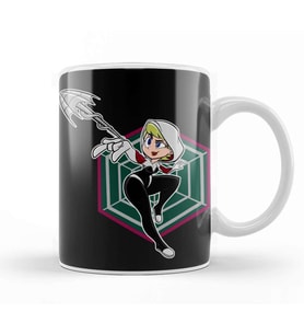 Spiderman Into The Spiderverse The Amazing SpiderGwen Kupa Bardak Porselen