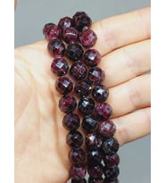 Lal (Granat) (Garnet) Taşı Royal Quality Faset Kesim Dizi 10mm (52918)