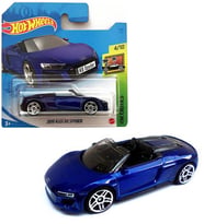 Hot Wheels - 2019 Audi R8 Spyder - Lacivert (1/64) 2021 Serisi
