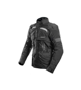Motosiklet Montu Uzun Model 4 Mevsim Full Korumalı Maxdura Kumaş Aırbag Toruıng Mont Siyah