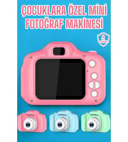Çocuk Kamerası Dijital 1080P HD Kaliteli Mini Fotoğraf Makinesi Profesyonel