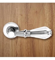 Kapı Kolu Kristal Cam Krom 1062 Wc