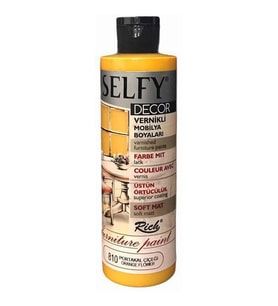 Rich Selfy Decor Vernikli Boya 240 cc 810 PORTAKAL ÇİÇEĞİ 