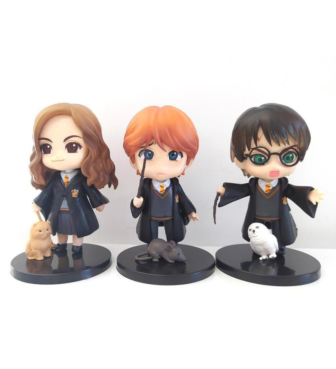 Harry Potter 3 lü Figür Harry Ron Weasley Hermione Granger Oyuncak