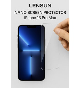 Apple Uyumlu iPhone 13 Pro Max Lensun Nano Ekran Kaplama