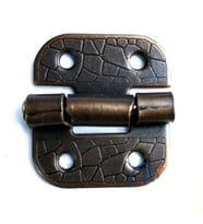 Stoplu Menteşe - 30x33mm, Oksit, 100 Adet