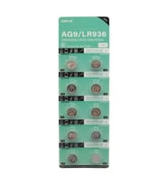 Ag9 Lr936 1.5V Alkalin Düğme Pil (10'Lu Paket)