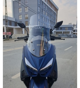 MOTOCAM Arora Max T Easy 125 Ön Cam 2022-2026 Model 75cm Şeffaf Renkli 4mm UZUN