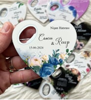 Kişiye Özel Magnet Misafirlere Düğün Nişan Nikah Söz Hatırası Hediyelik