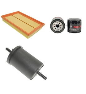 Bosch Filtre Bakım Seti Hyundai Accent 1.6 2002-2005 Hava + Yağ f. + Yakıt Filtre Bosch