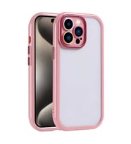 Apple iPhone 15 Pro Max Kılıf Kamera Korumalı Renkli Kenar ve Çerçeve Tasarımlı Zore Vitamin Kapak