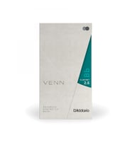 D'Addario VBB0125G2 VENN G2 Sentetik Bb Klarnet Kamışı No: 2.5 (Orta Seviye/Eğitim) - Tekli Paket  Doğal Kamış Hissiyatı, Uzun Ömürlü Yapı ve İstikrarlı Ton