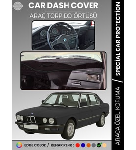 BMW E28 5 SERİSİ (1981-1988) Torpido Örtüsü Ön Göğüs Koruma Torpido Koruma Tam Uyum Çatlamayı Önler