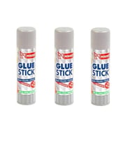 Glue Stick Yapıştırıcı Mikro Katı Yapıştırıcı 40 Gr Ruj Yapıştırıcı 3 Adet (Renksiz)