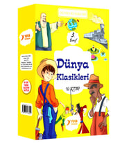Yuva Dünya Klasikleri 3.Sınıf Hikaye Seti 10Lu 64er syf