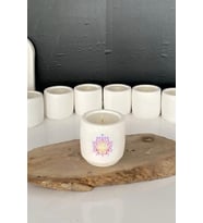 Ezoterizm Meditasyon Yoga Lotus Çiçeği Temalı Kokulu Mum Hediyelik Terapi no:1