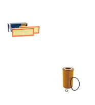 Bosch Filtre Bakım Seti Mercedes SL R230 2002-2012 280 - 300 - 320 - 500 Hava + Yağ filtre