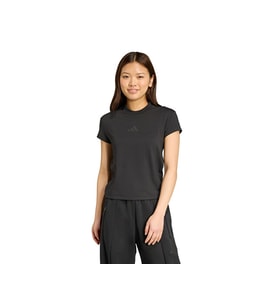 adidas W Z.N.E. Bb Tee Kadın Günlük Tişört JW7782 Siyah