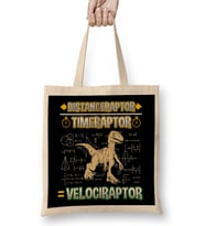Distanceraptor Timeraptor Velociraptor Pun Bez Çanta Uzun Saplı
