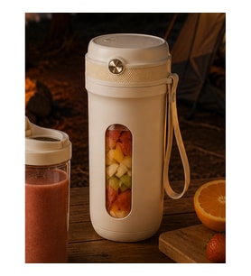 Kablosuz Taşınabilir Blender 350 ML – USB Şarjlı Güçlü Motorlu Smoothie Hazırlayıcı