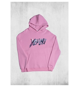 Unisex Oversize YEAH! Kapüşonlu Sweatshirt