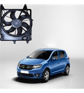 Dacia Sandero Radyatör Fan Motoru 2008--2015 Oem Üründür