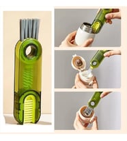 3 Fonksiyonlu Çok Amaçlı Temizlik Fırçası Mutfak-Banyo-Araç- Klye -Pencere Oluk Temizlik Fırçası