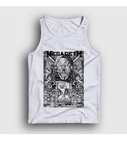 Presmono Unisex Beyaz Time Megadeth Atlet 66169tt