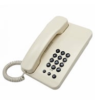 Botech TK-1020 Ekransız Masaüstü Analog Santral Uyumlu Telefon (Krem)
