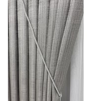 NİVEMESHOME ELİS V-5402 ANTRASİT 1/3 PİLELİ FON PERDE APM