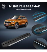 Skoda Karoq S-Line Premium Krom Yan Basamak 2018 Sonrası