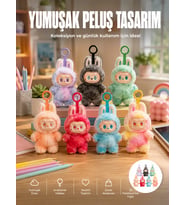 Dekoratif Labubu Peluş Figür Oyuncak Yeni Seri