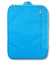 Cennec Dikey Mavi Evrak ve Laptop/Notebook Çantası - 15,6 inç Uyumlu - Erkek
