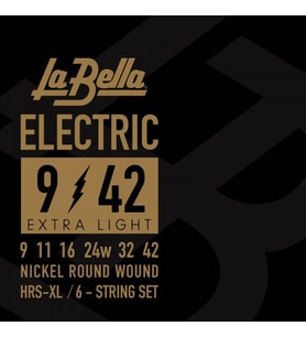LA BELLA ELEKTRO GİTAR TELİ 09-42 HRS-XL