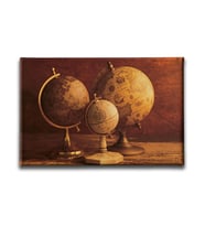 Küre Harita Canvas Tablo HAY106