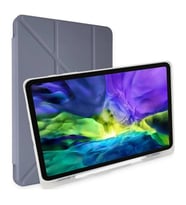 Samsung Galaxy P610 Tab S6 Lite 10.4 Kılıf Kalemlikli Mars Tablet Kılıfı - Lavender
